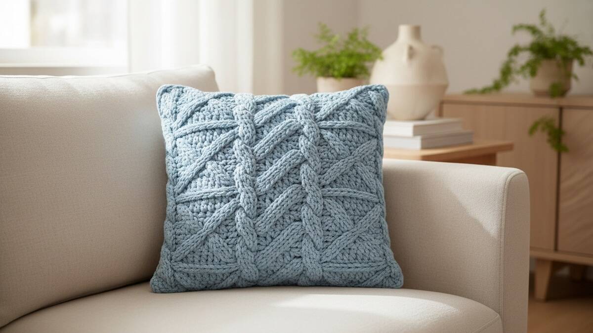 Almofadas de crochê lindas para você se inspirar e decorar sua casa