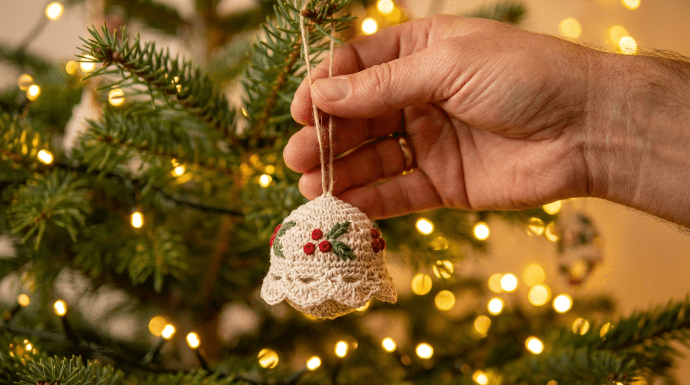Enfeites de Natal de crochê: ideias fofas para deixar a casa mais acolhedora