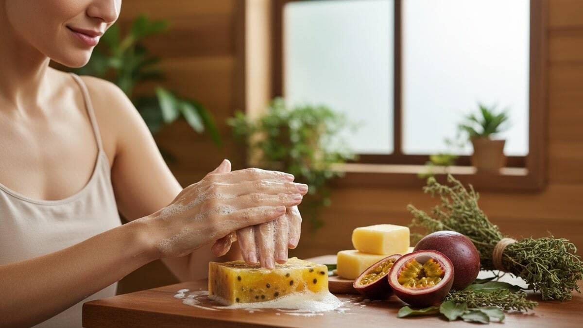 Sabonete artesanal de maracujá: receita completa e dicas para deixar perfeito