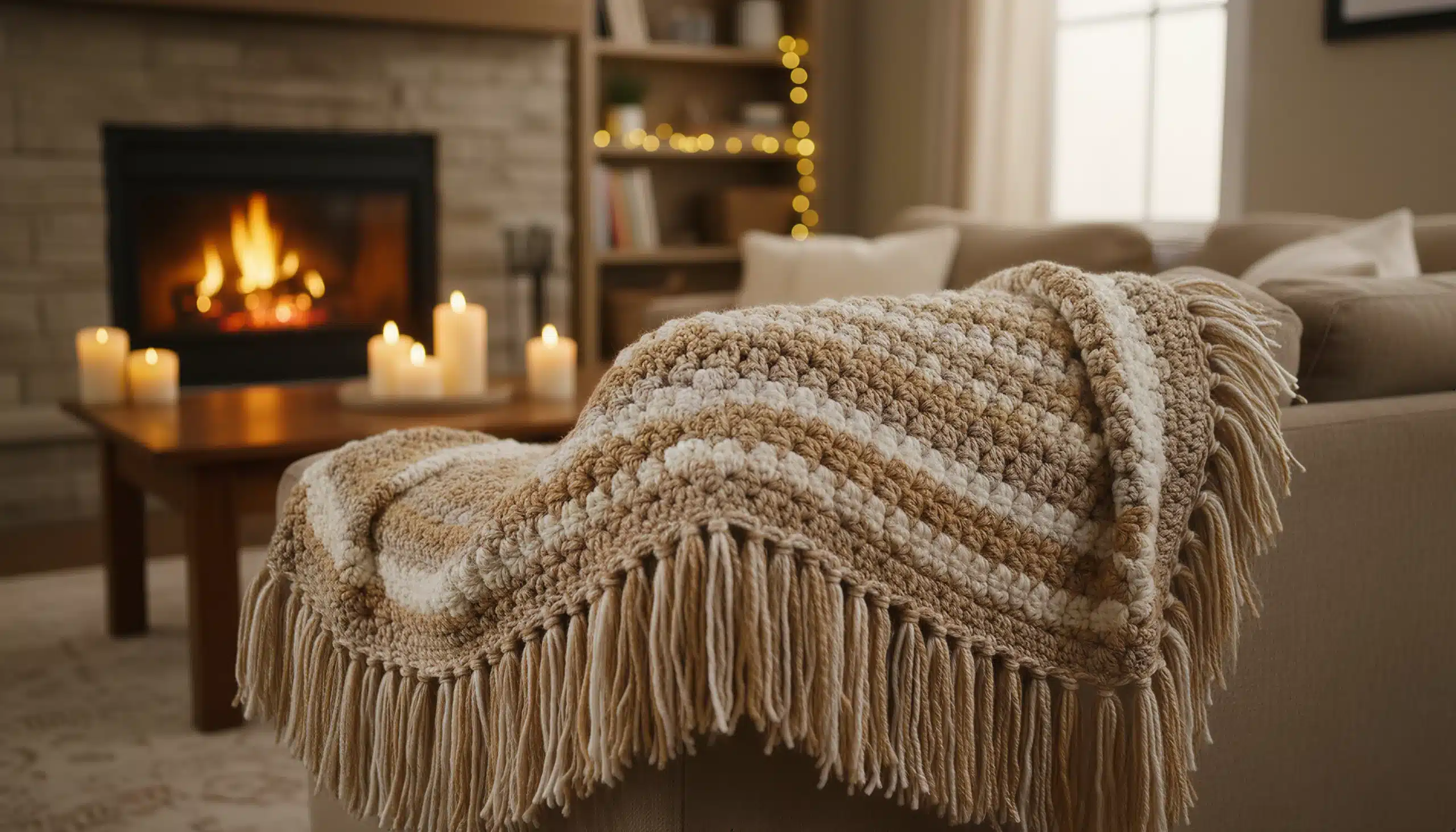 25 Mantas de Crochê: Guia Completo da Artesã — do Fio ao Sofá