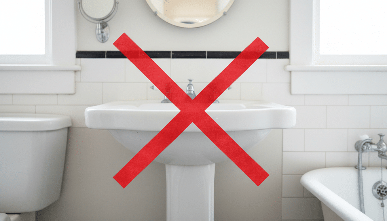 As pias tradicionais não são mais usadas no banheiro? Veja o que entrou no lugar