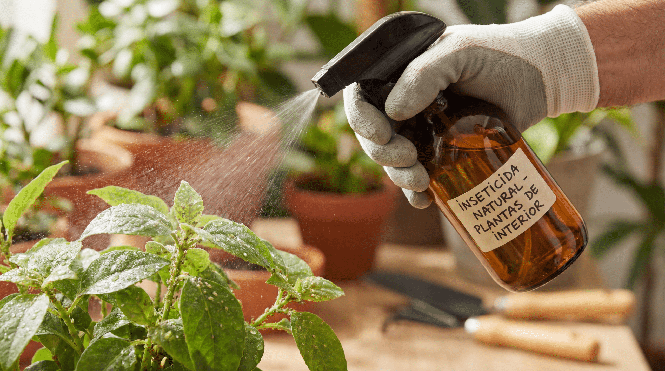 Inseticida natural com 3 ingredientes da sua cozinha que acaba com ‘cochonilha’ e ‘pulgão’ nas plantas