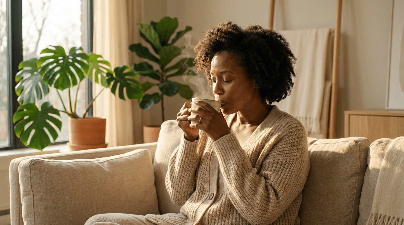 7 rituais de autocuidado de 10 minutos para quem cuida da casa inteira