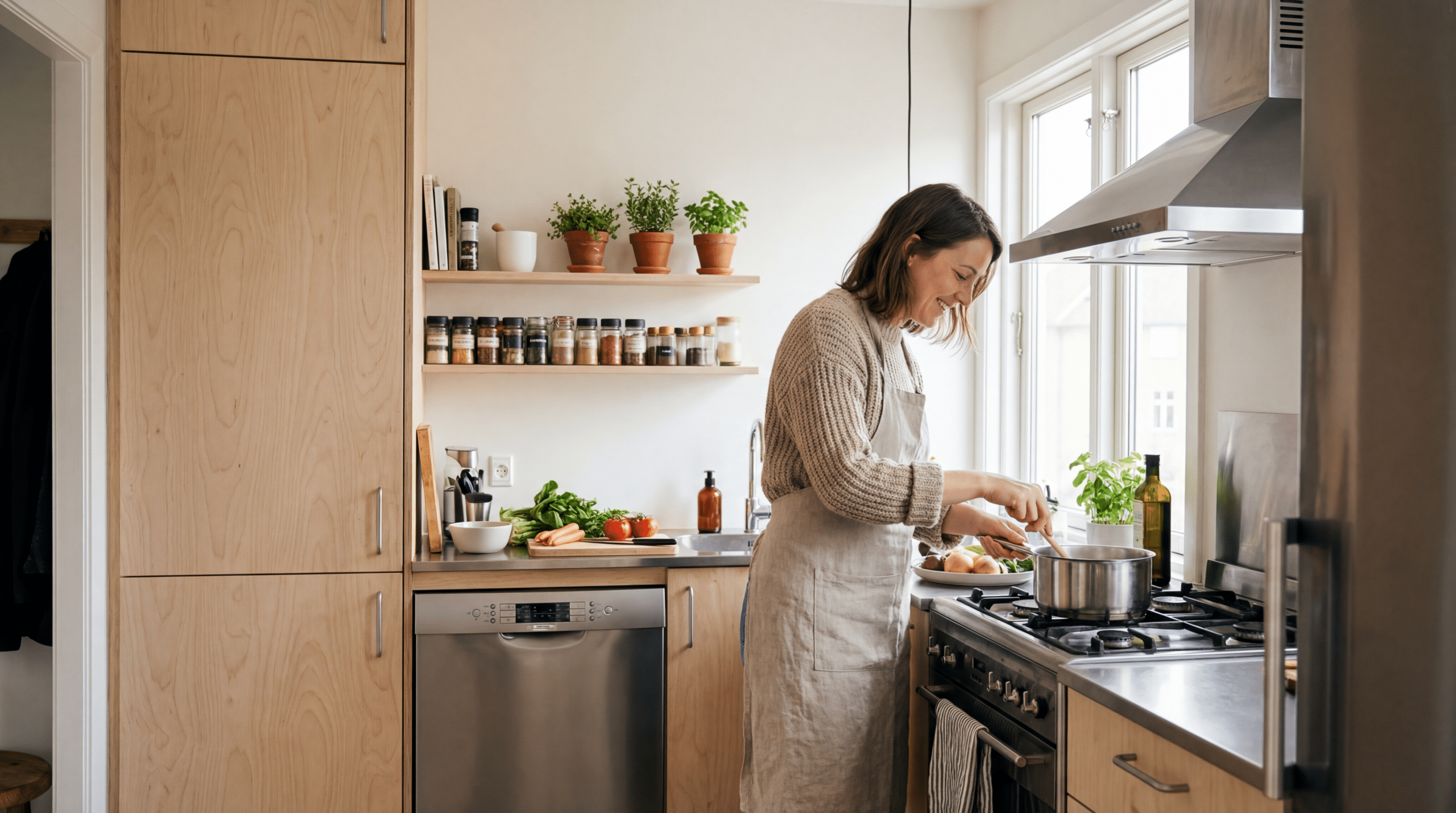 7 soluções inteligentes para decorar cozinhas pequenas e ganhar espaço