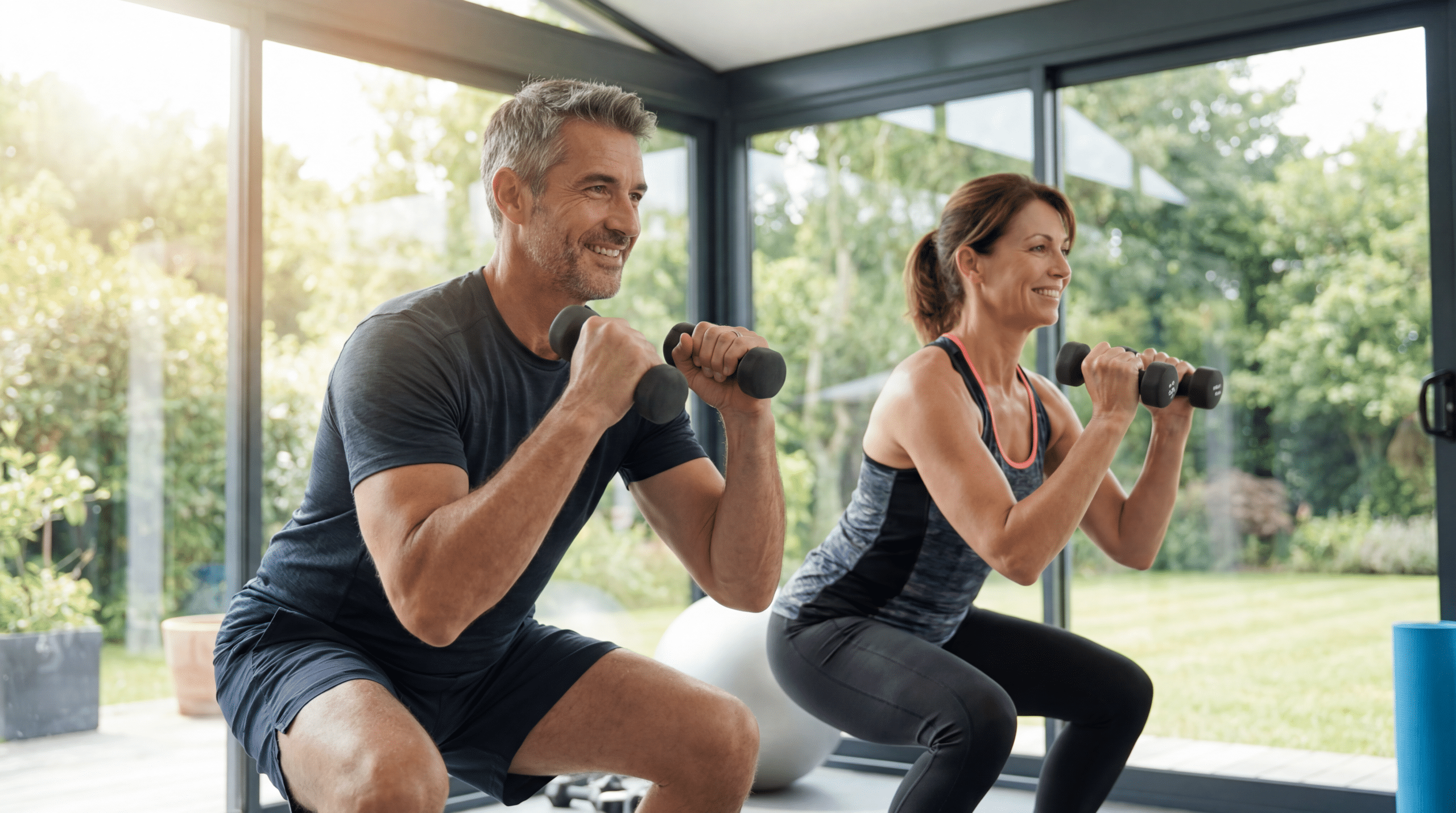 Os melhores exercícios para praticar a partir dos 50 anos para combater a perda muscular