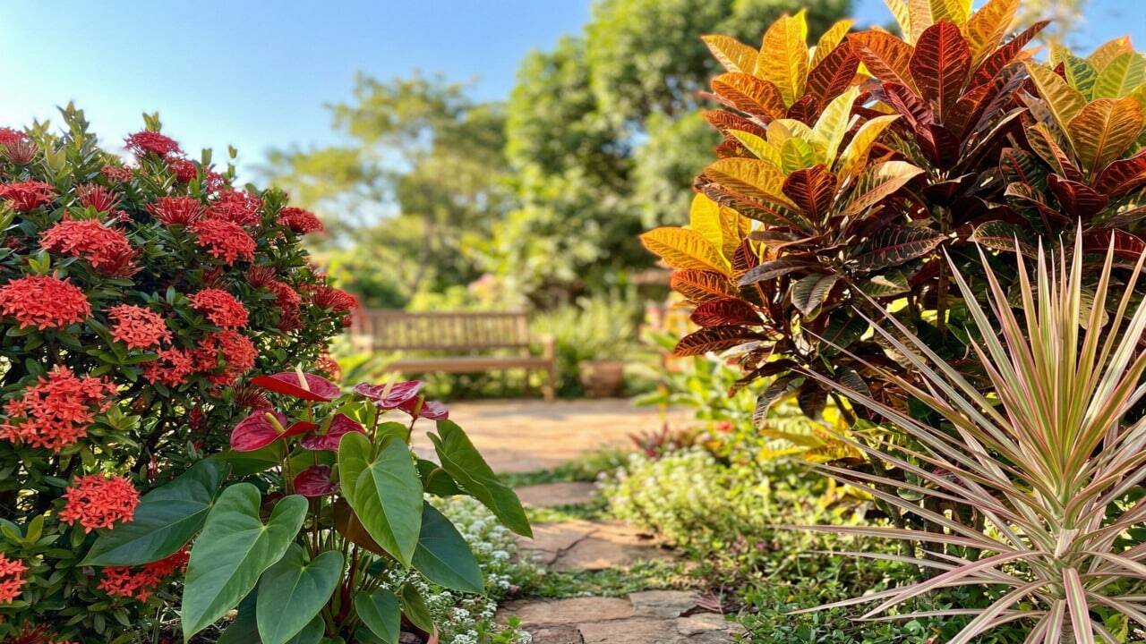 As 4 plantas resistentes com e sem flores para casa colorida o ano todo