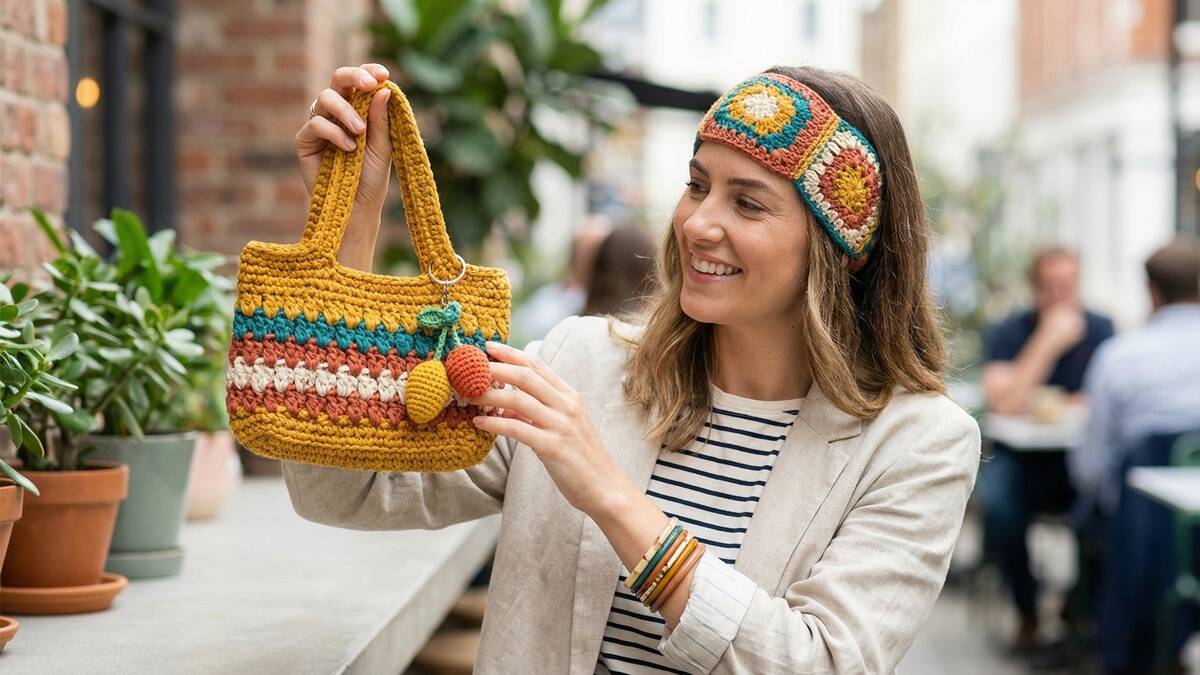 DIY de crochê moderno com ideias criativas para quem ama inovar!