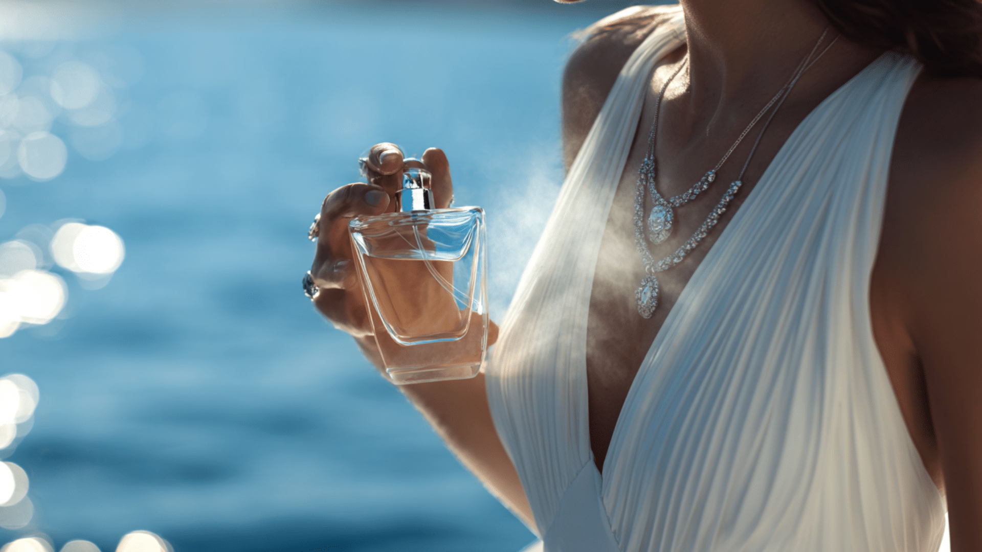 Perfumes com Notas Ozônicas para o verão que transmitam sensação ar limpo, fresco e aquático —  dica de 6 perfumes incríveis!