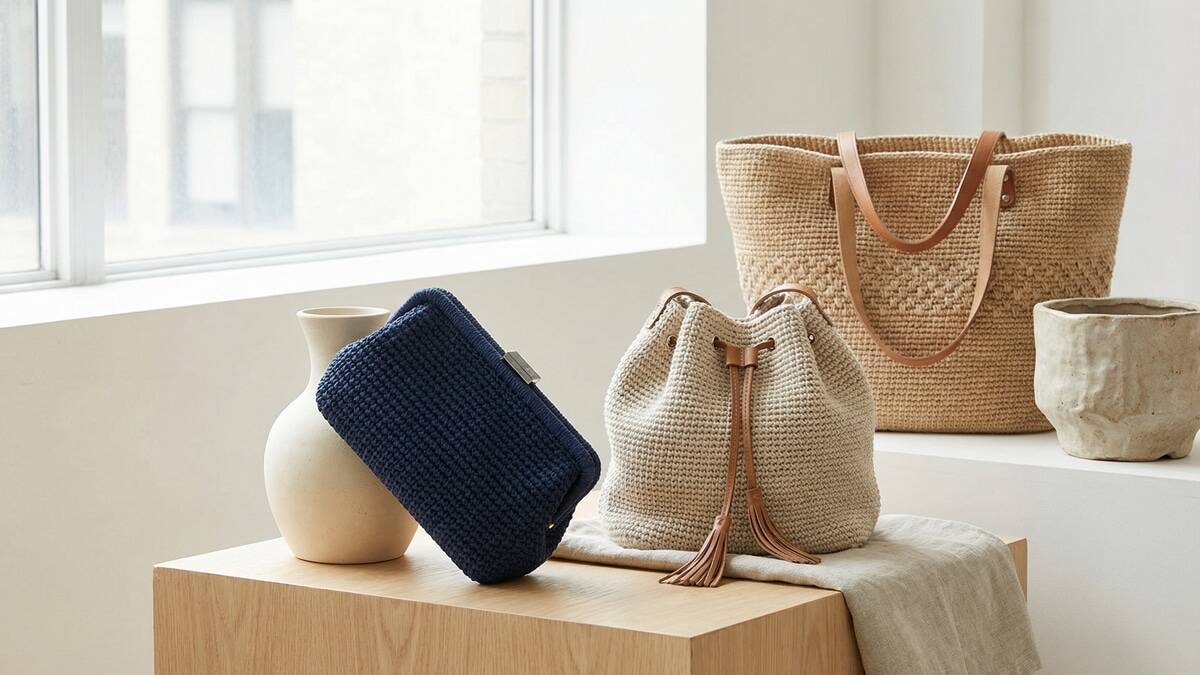 Confira 25 modelos de bolsas de crochê que vão conquistar seu coração