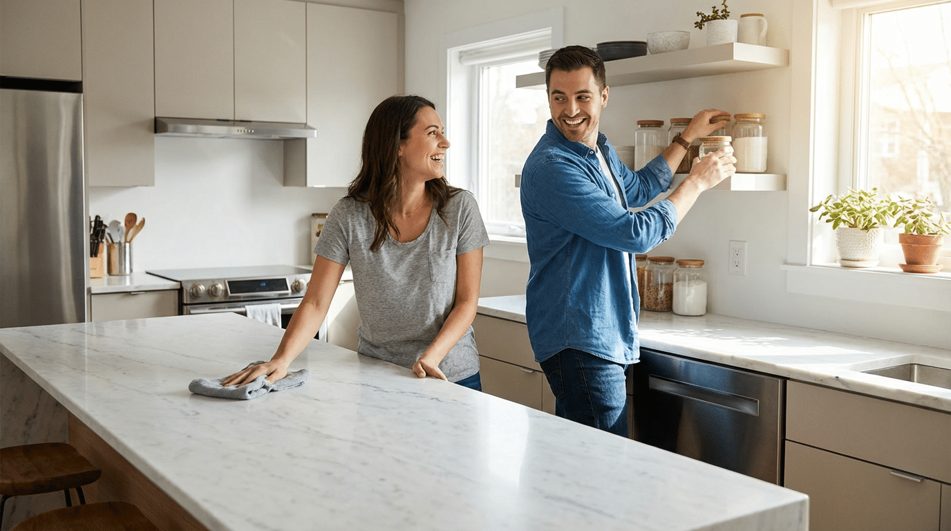 Cozinha sempre em ordem: hábitos simples que mudam a rotina da casa