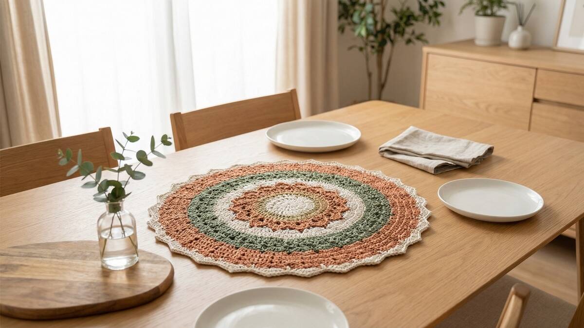 Centros de mesa em crochê que vão transformar a sua sala de jantar!