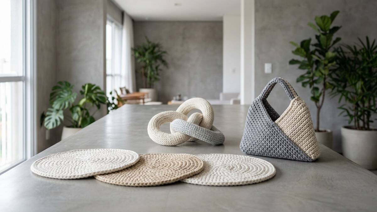 Aposte no crochê moderno para criar peças sofisticadas e super atuais