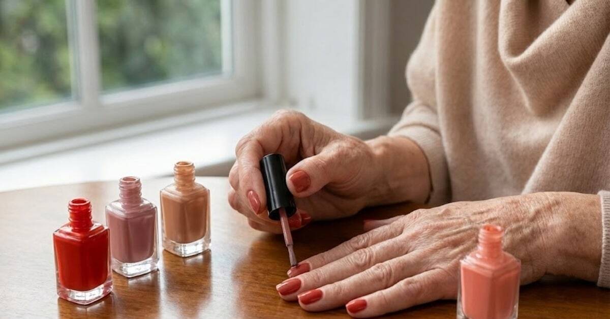4 cores de esmalte que rejuvenescem as mãos com sinais de amadurecimento