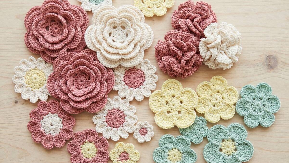 Descubra flores de crochê encantadoras e transforme sua criatividade