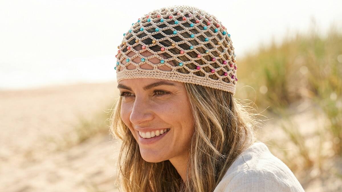 Arrase neste verão criando headpieces de crochê super estilosos