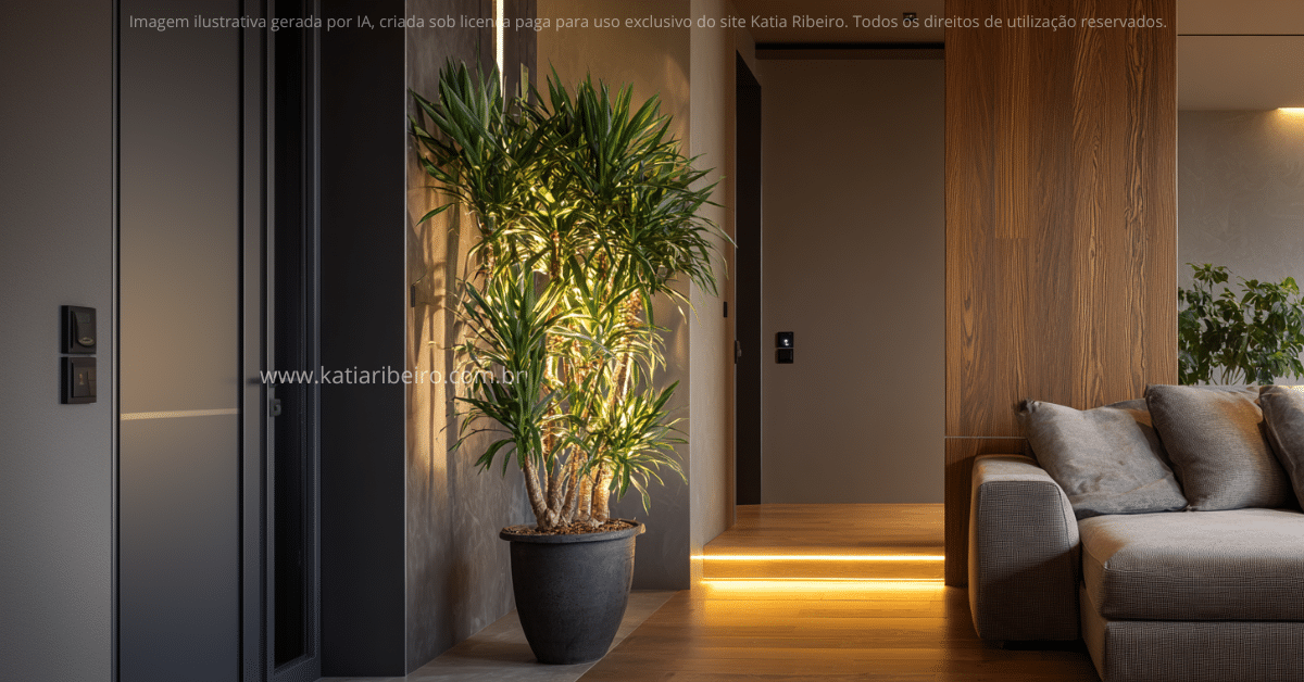 Segundo o Feng Shui, esta é a planta ideal para colocar na entrada da casa e atrair prosperidade