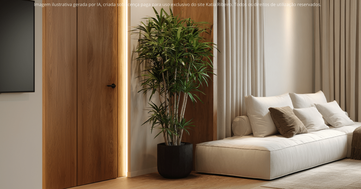 Segundo o Feng Shui, essa é a planta perfeita para você colocar bem na entrada sua casa e atrair prosperidade
