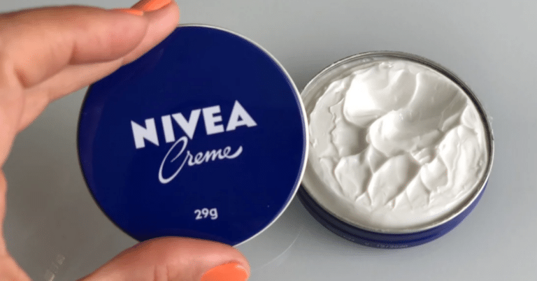 Creme Nivea da latinha azul