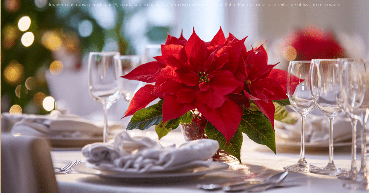 A flor do Natal: como usar a Poinsétia (bico-de-papagaio) na decoração natalina e mantê-la saudável por mais tempo