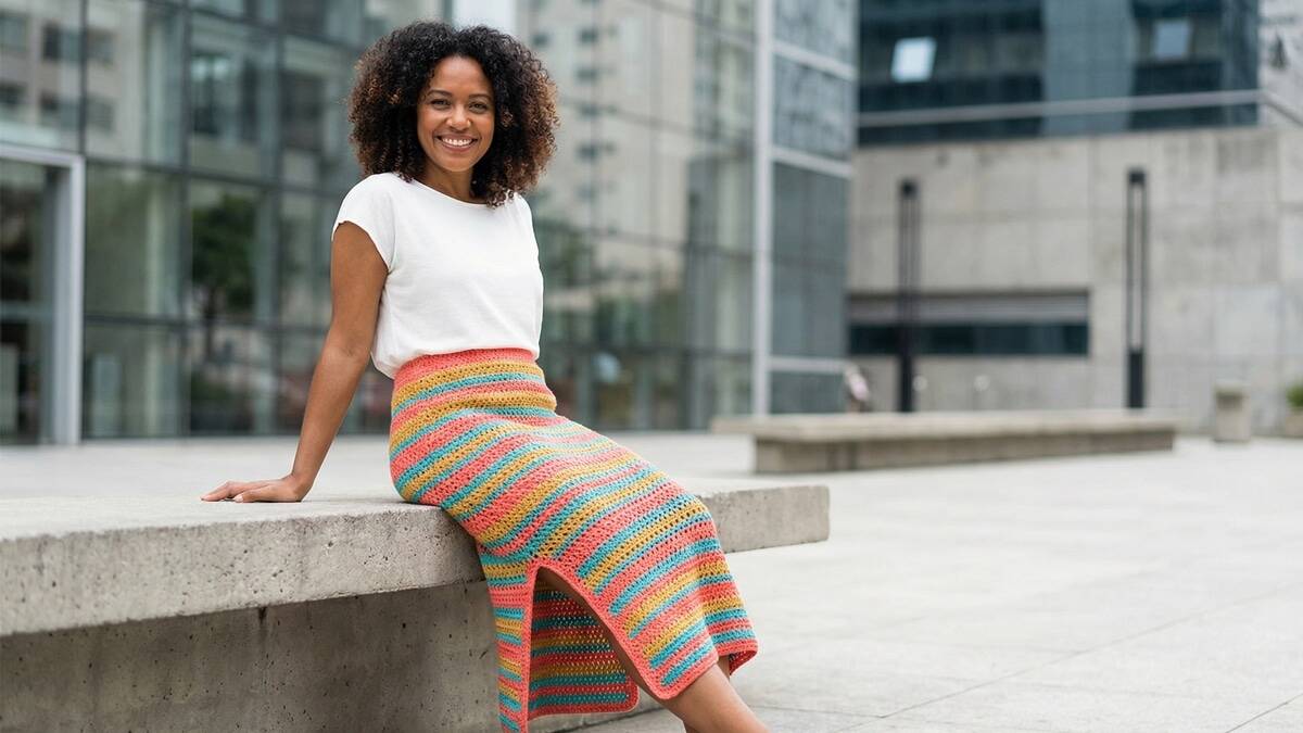Saias de crochê cheias de charme para criar looks modernos e versáteis