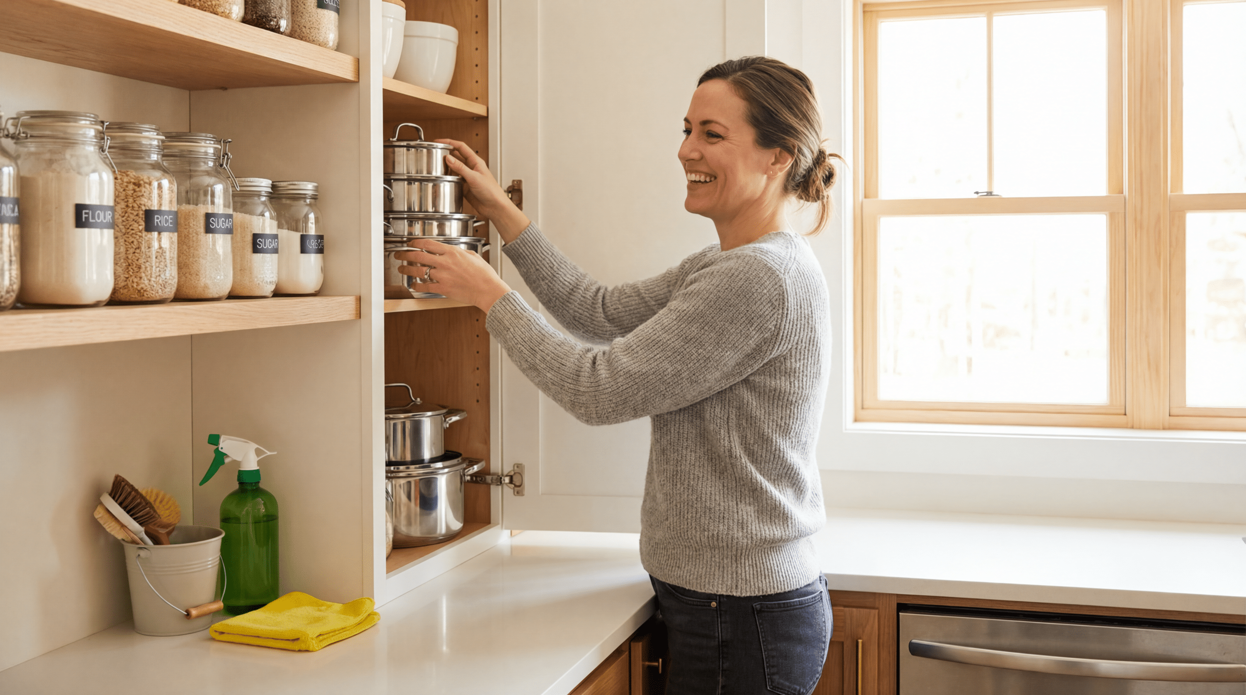 Dicas para manter a cozinha organizada depois da grande faxina