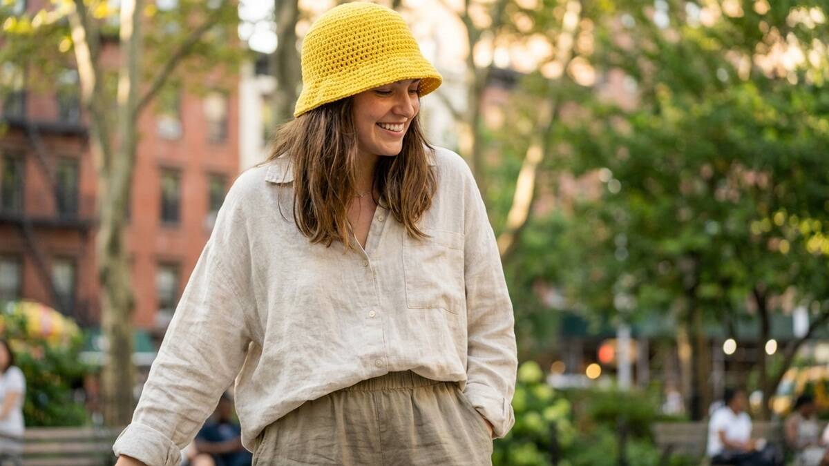 Faça os chapéis da moda de crochê cheios de estilo para você usar no verão