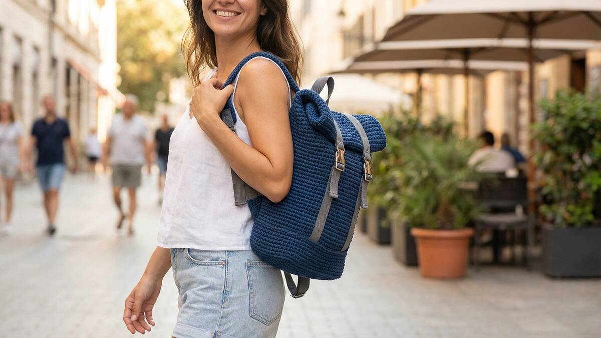Crie mochilas de crochê maravilhosas com estas inspirações