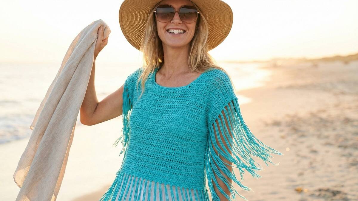 Transforme seu visual com tops de crochê para o verão
