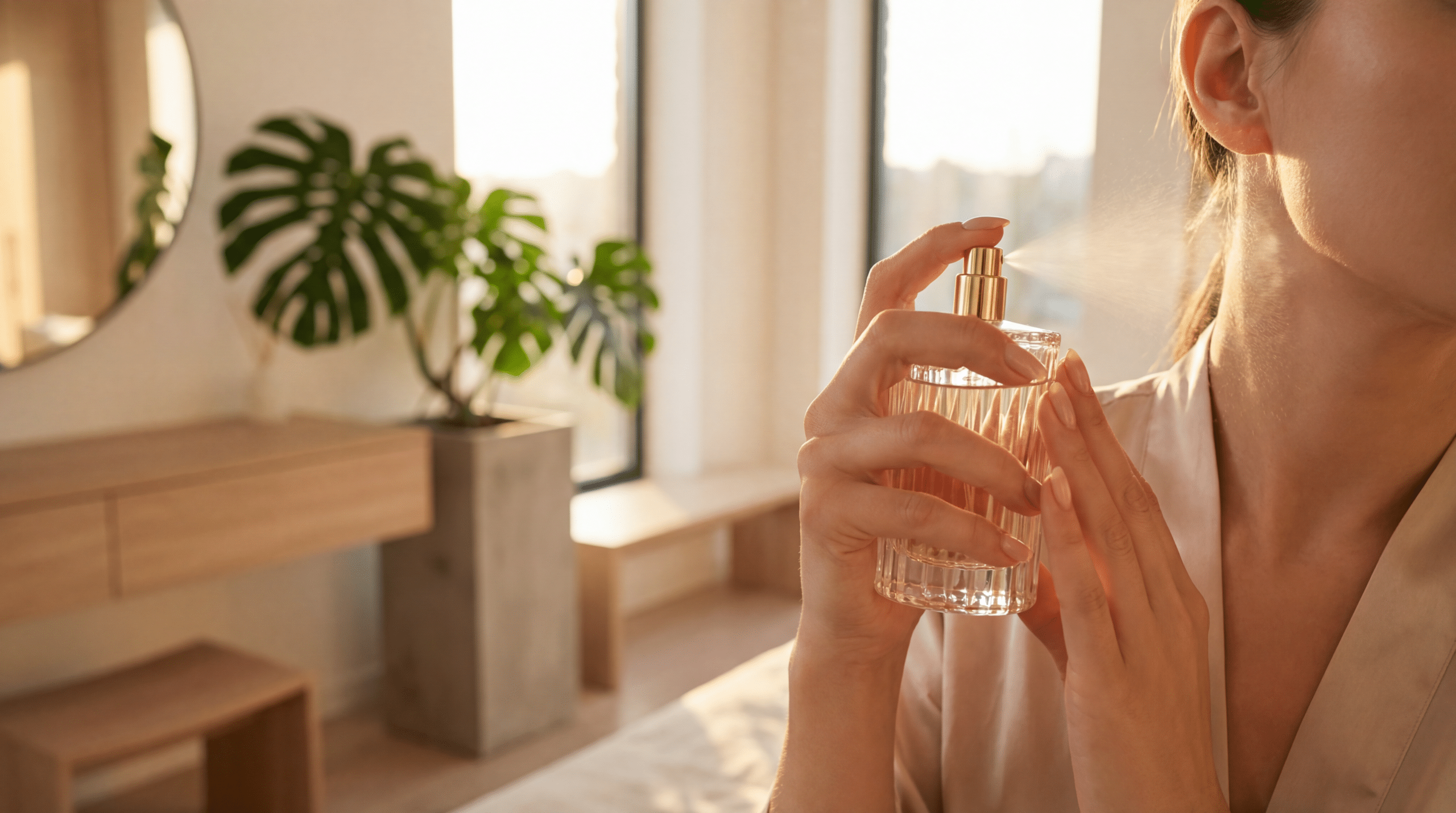 Em quais partes do corpo o perfume deve ser aplicado para que dure o dia todo?