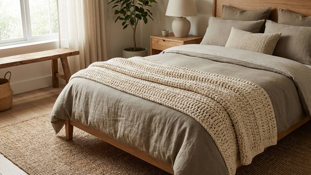 Sua cama mais charmosa com peseiras de crochê de luxo lindíssimas!