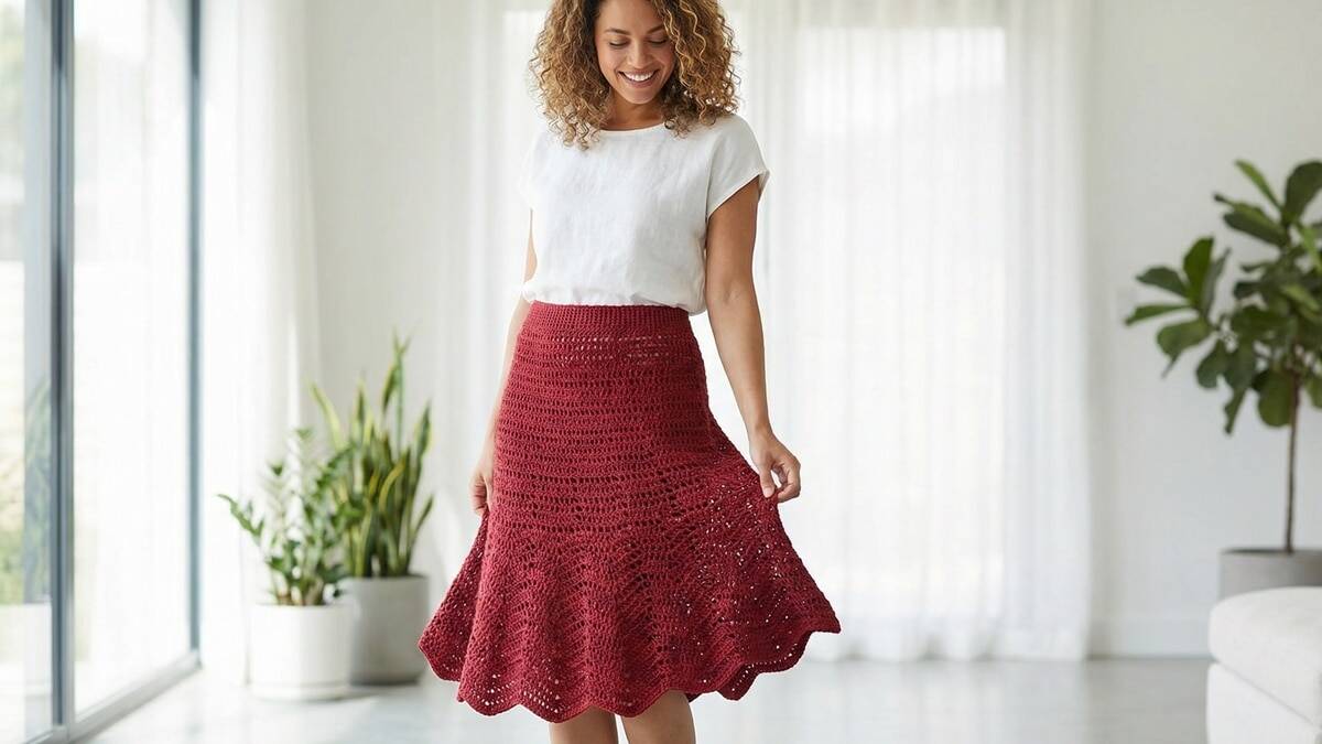 Renove seu guarda-roupa com 23 saias de crochê lindas para o verão