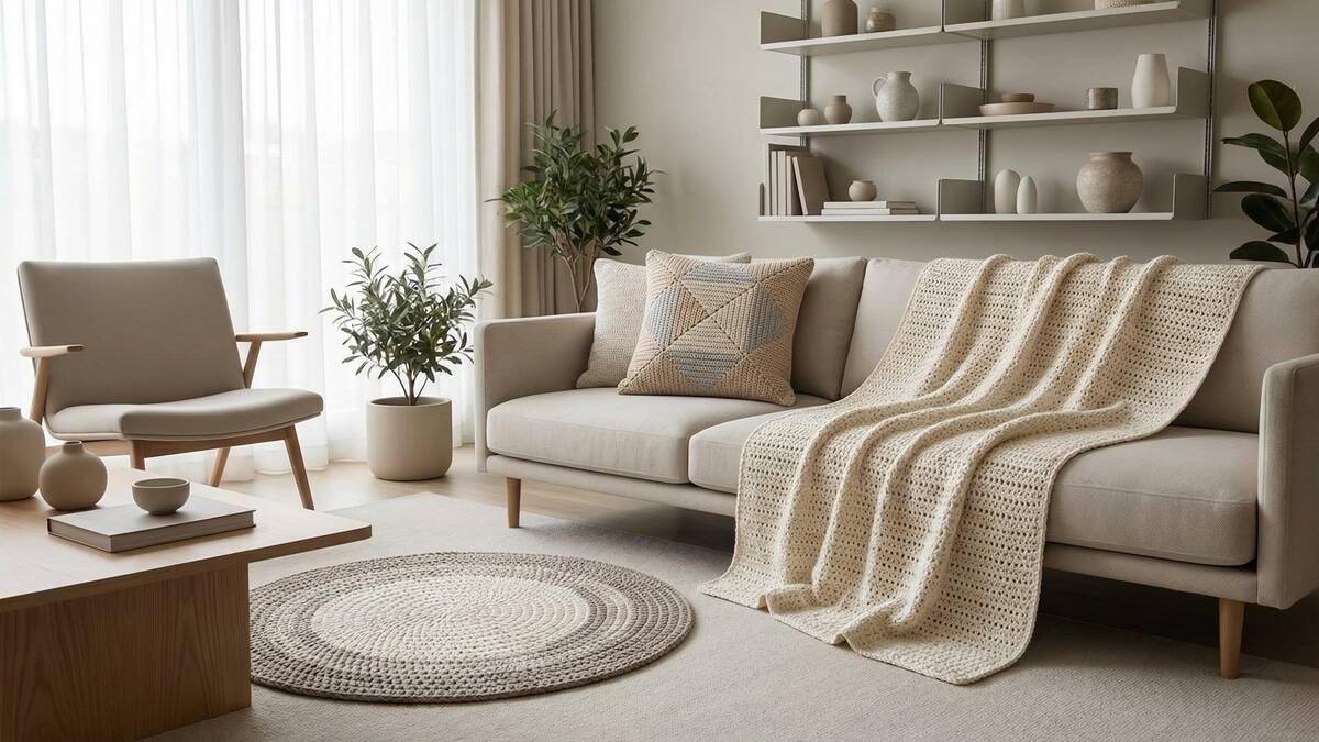 Crochê moderno com ideias lindas para transformar sua decoração!