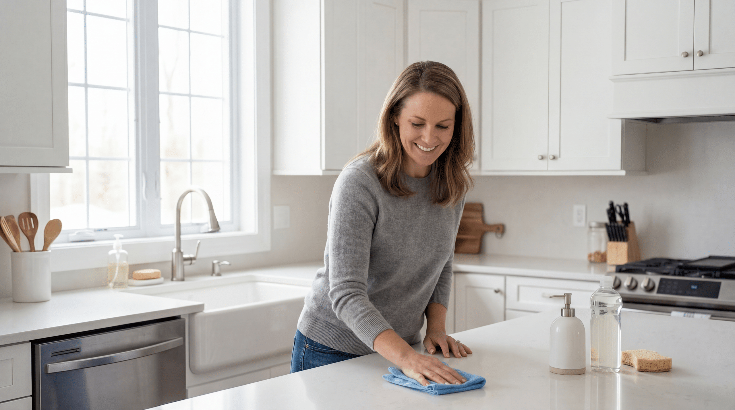 Como fazer a limpeza da cozinha render mais com uma rotina inteligente