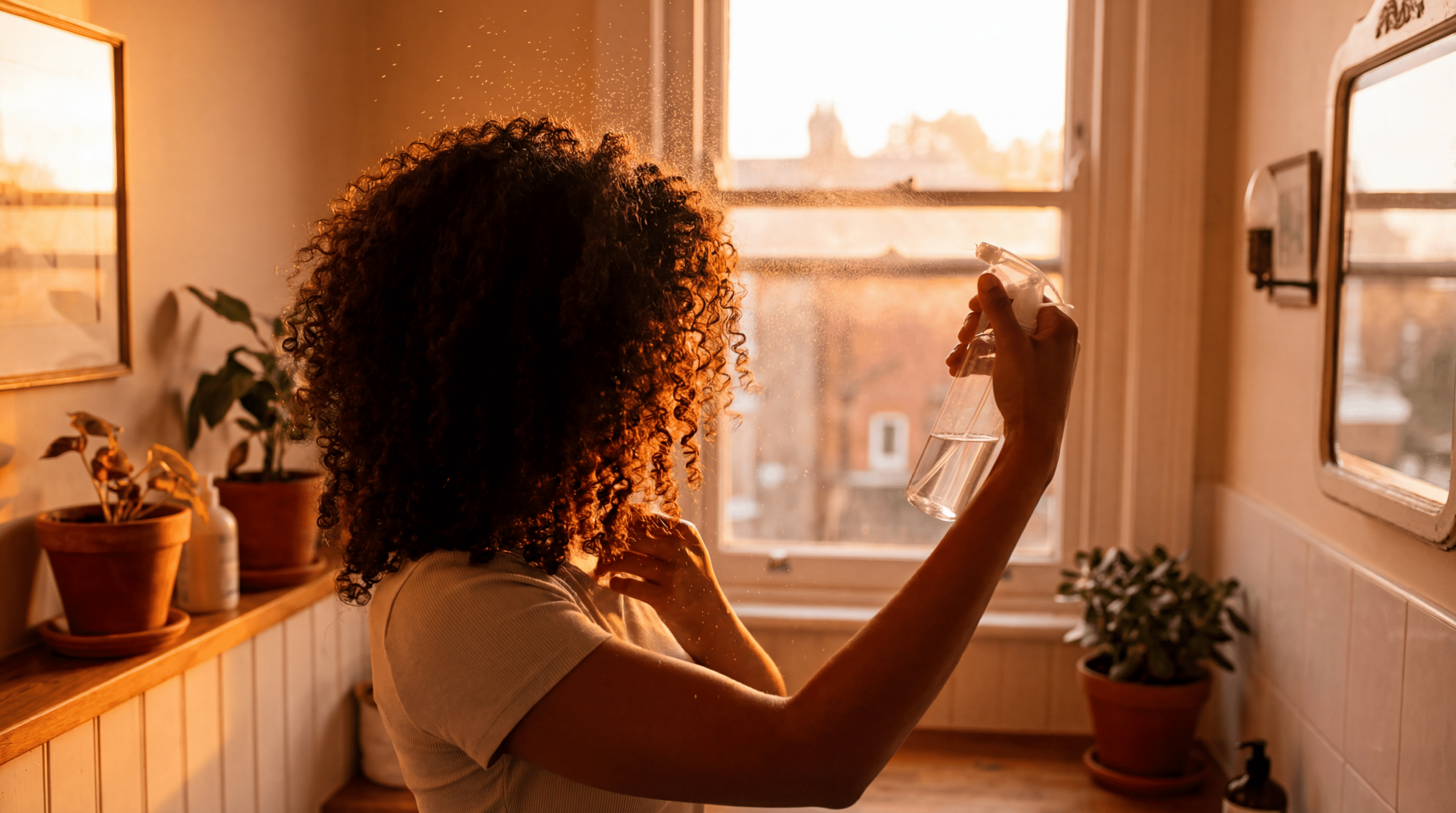 Ingrediente caseiro para acabar com o frizz e definir os cachos