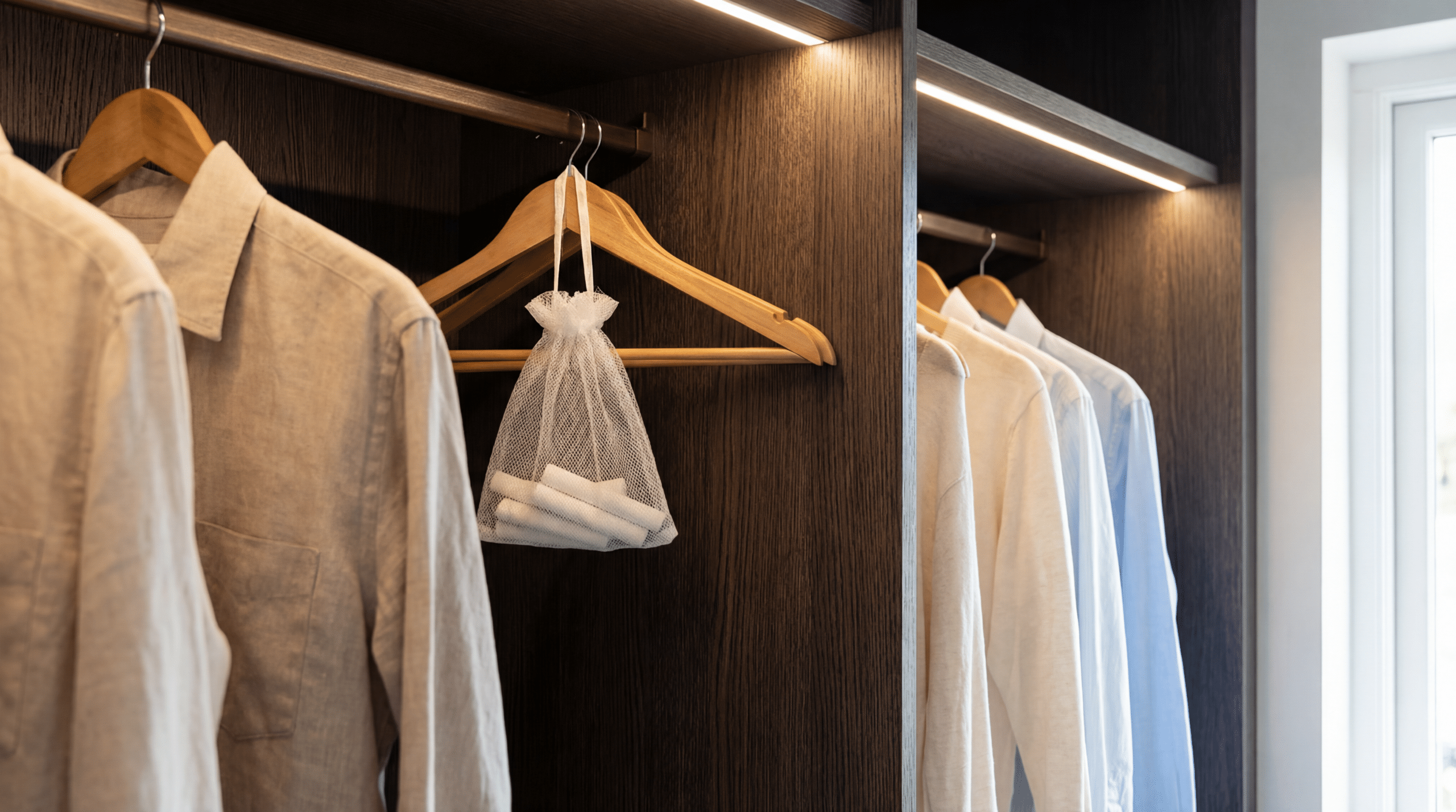 Adeus umidade: o truque do giz branco no guarda-roupa que você deveria ter aprendido antes