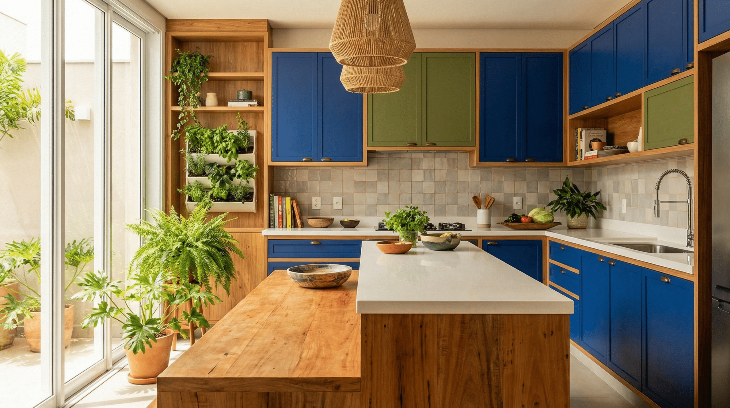 Adeus, cozinha monocromática! Nova tendência está modernizando as casas em 2026