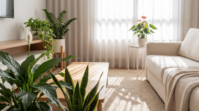 Apartamento Moderno Plantas Sombra