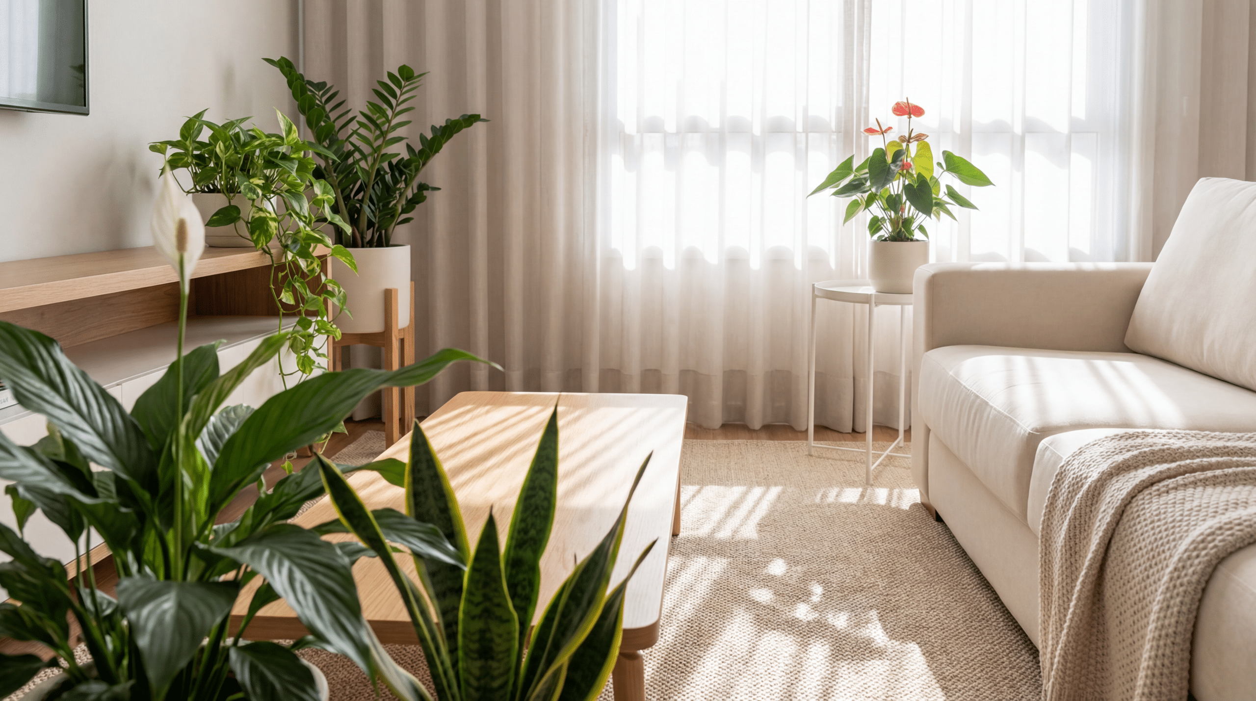 5 plantas que atraem boas energias e sobrevivem na sombra do apartamento