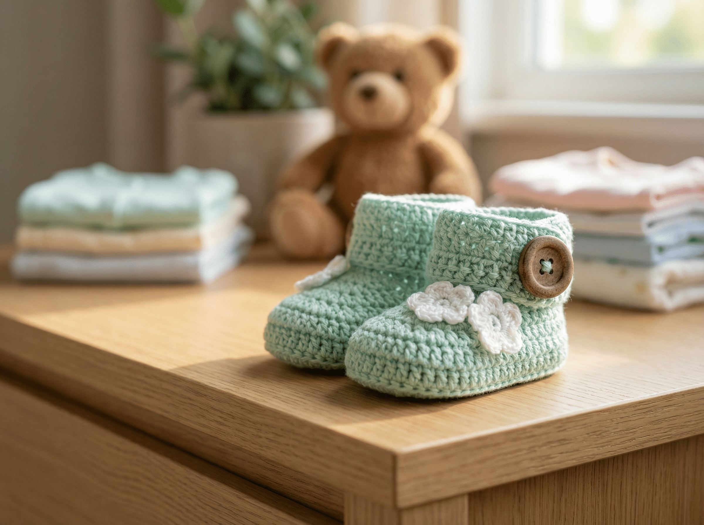 Sapatinhos de crochê infantil: o guia técnico para unir conforto e segurança e estilo