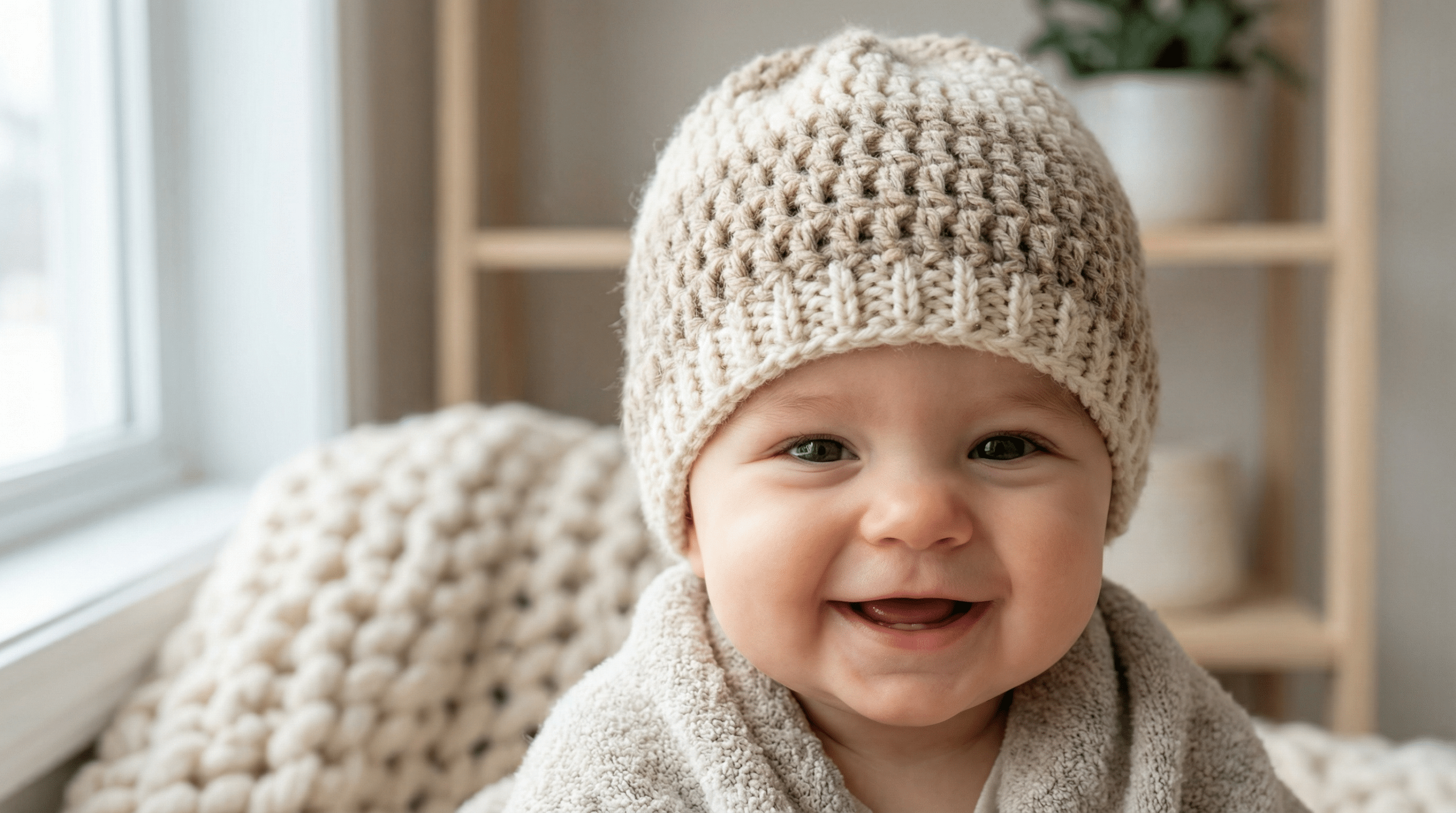 7 toucas de crochê infantil especiais para proteger as crianças no inverno 2026