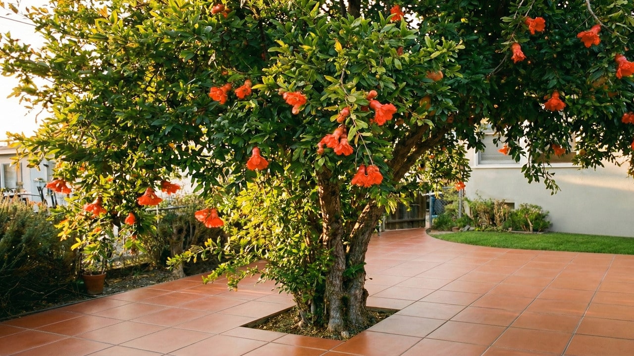 Árvore frutífera perfeita para o seu jardim que dá sombra e não racha o solo
