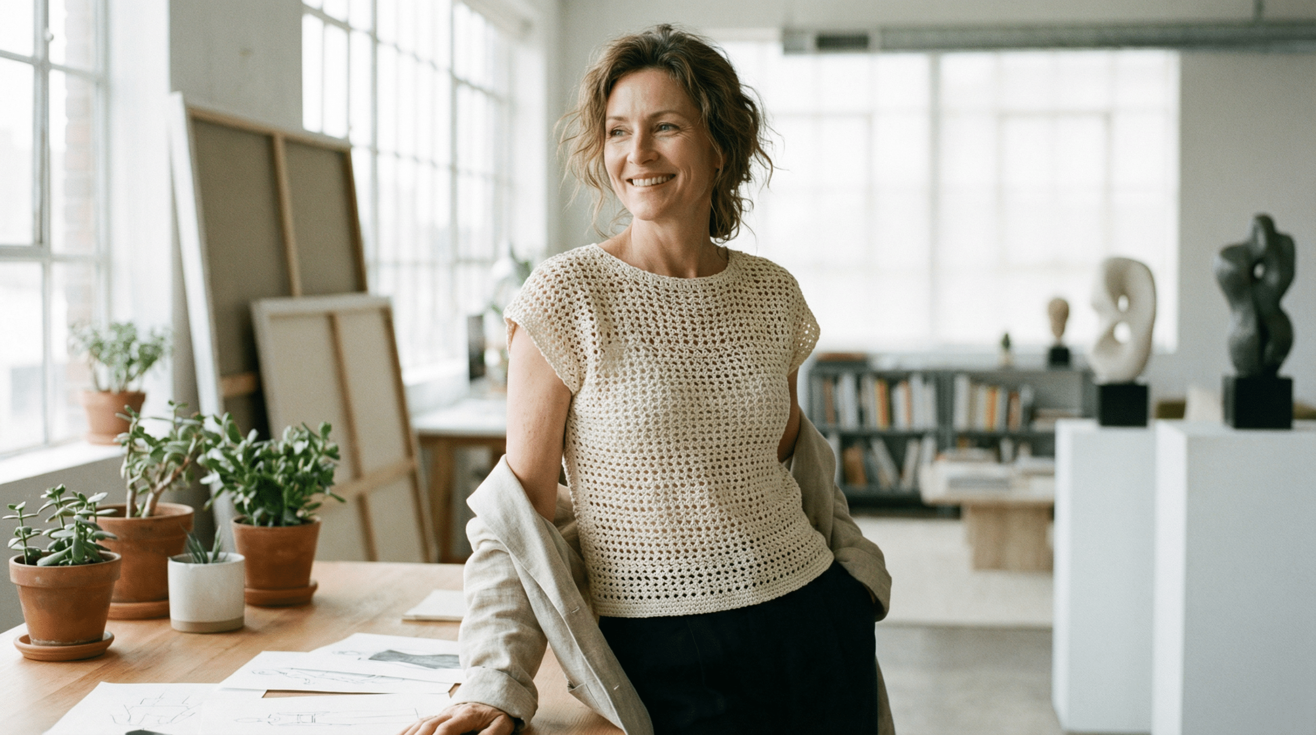 Blusas de crochê brancas em 2026: Como dominar a tendência do “Luxo Tátil” com peças artesanais de elite