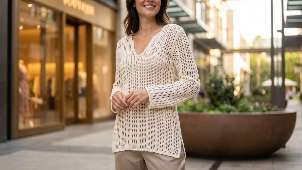 Crie blusas de crochê maravilhosas com este guia simples e prático