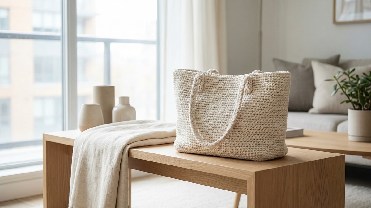 Renove seus acessórios com bolsas de crochê práticas e lindas