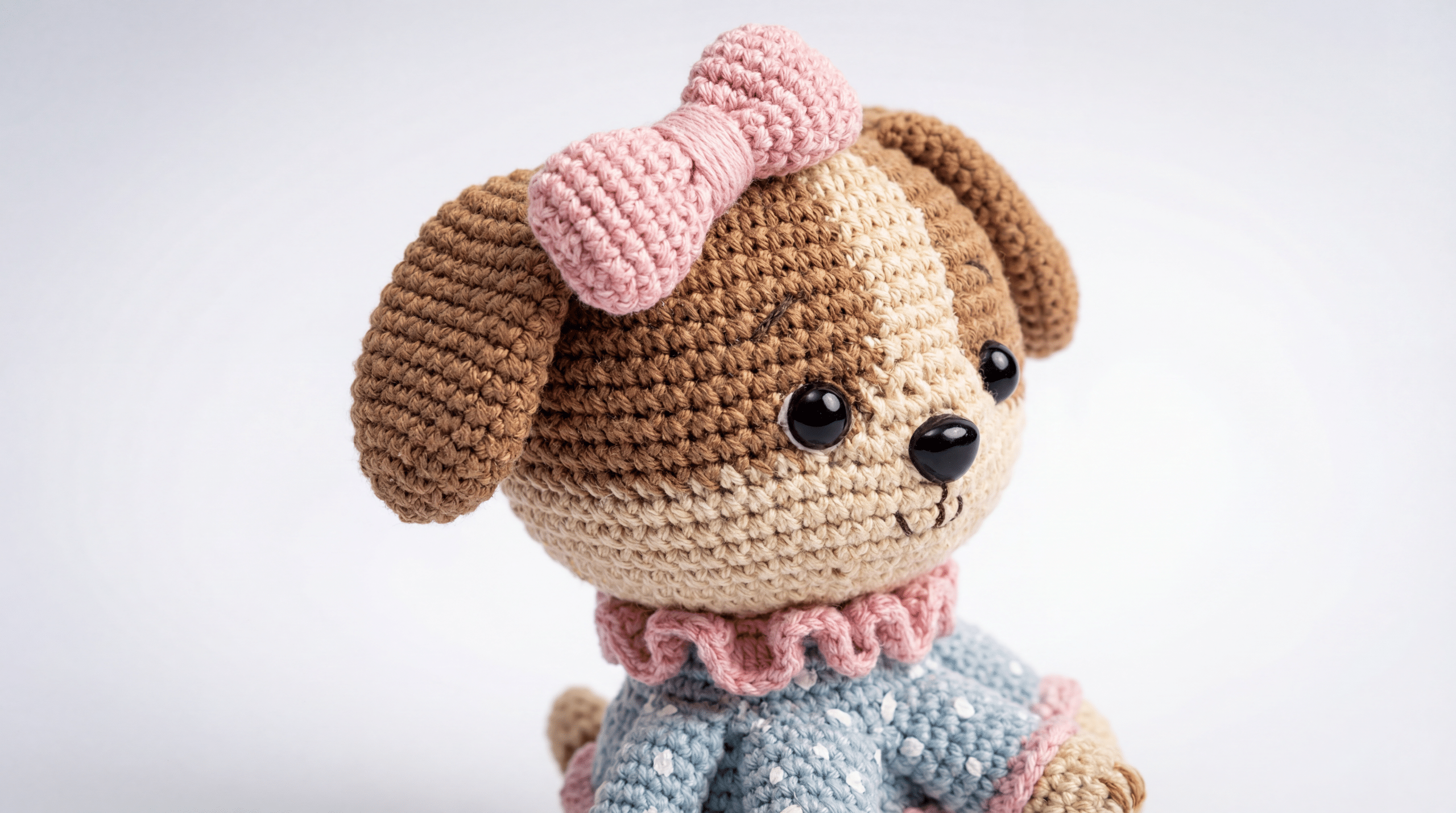 A arte de criar a sua própria cachorrinha de crochê: um guia para dar vida a fios e agulhas