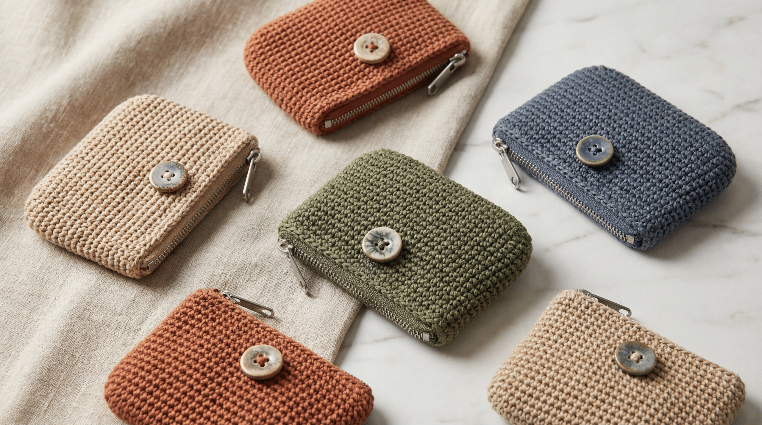 Porta-moedas de crochê: como escolher o modelo ideal para organizar pequenos objetos com estilo