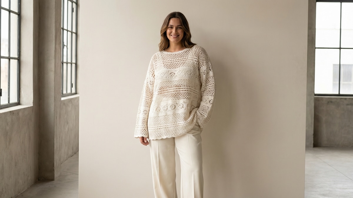 Inspire-se com blusas de crochê que são tendência na moda