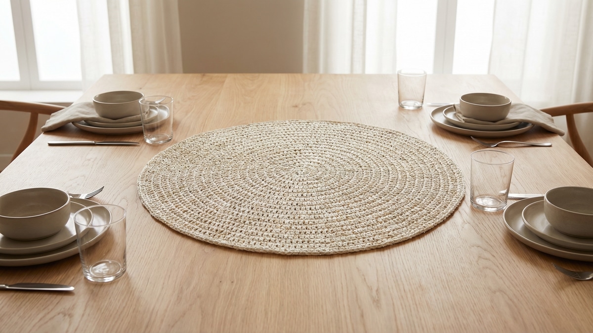 Crie centros de mesa em crochê perfeitos para decorar e vender