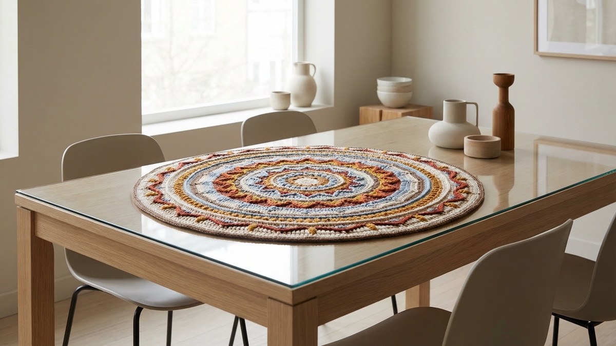 Crie centros de mesa em crochê lindos com gráficos completos