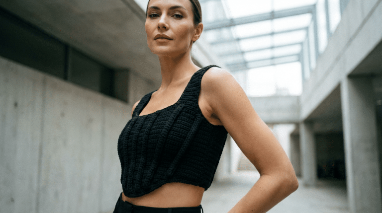 Crochê Corset Editorial